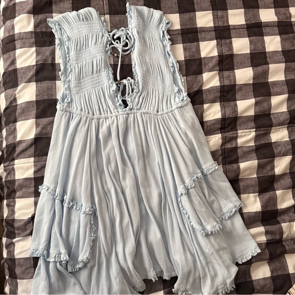 Fate Sky Blue Ruffle Dress - Picture 7 of 8